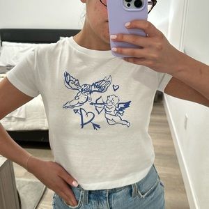 Angel baby tee